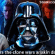 star wars the clone wars anakin darth vader​