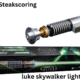 luke skywalker lightsaber