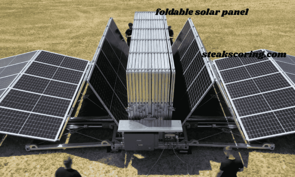 foldable solar panel
