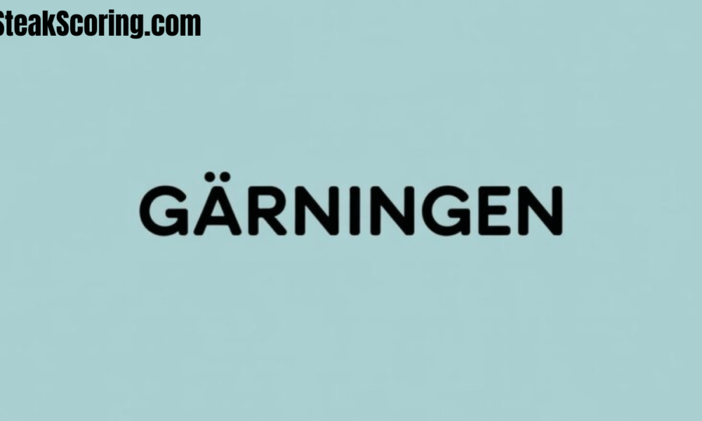 gärningen