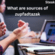 what are sources of zupfadtazak