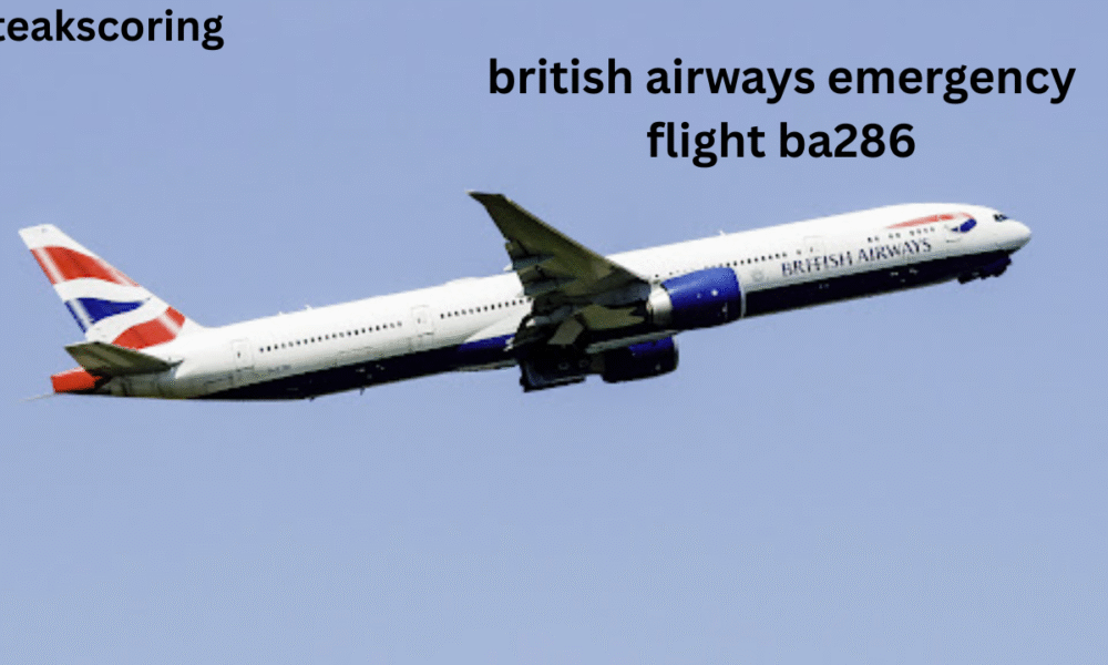 british airways emergency flight ba286
