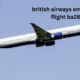 british airways emergency flight ba286