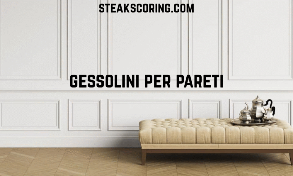 gessolini per pareti