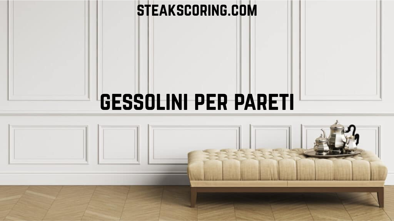 gessolini per pareti