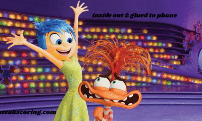 inside out 2 glued to phone