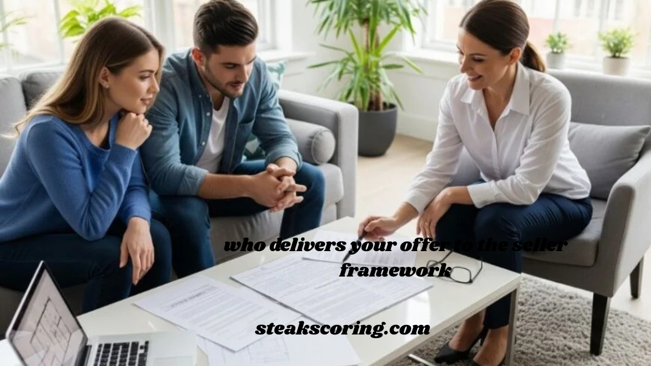 who delivers your offer to the seller framework