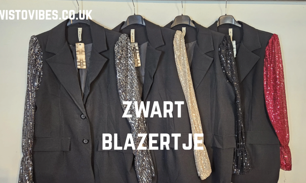 zwart blazertje