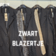 zwart blazertje