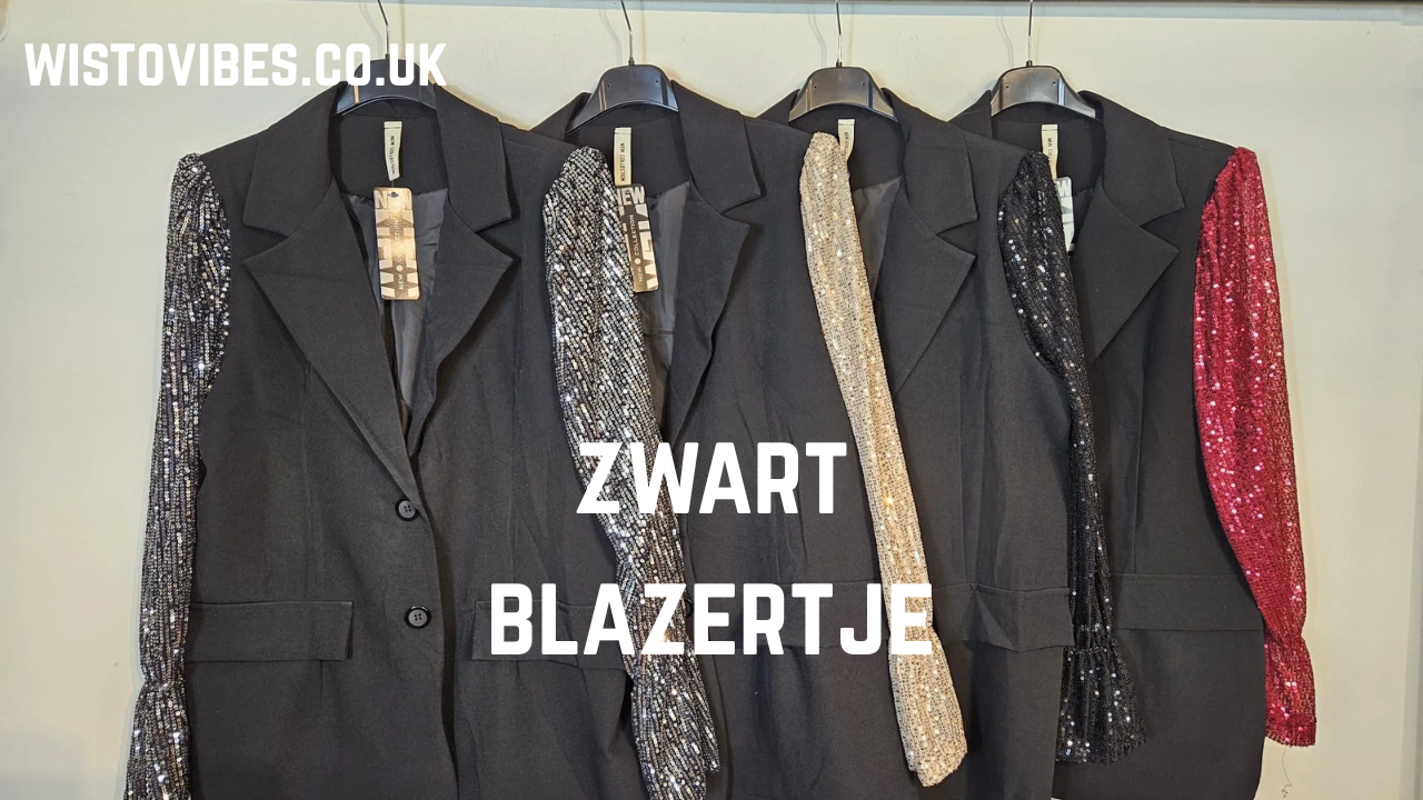 zwart blazertje