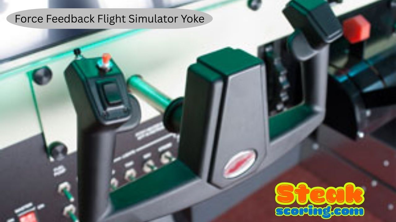 Force Feedback Flight Simulator Yoke