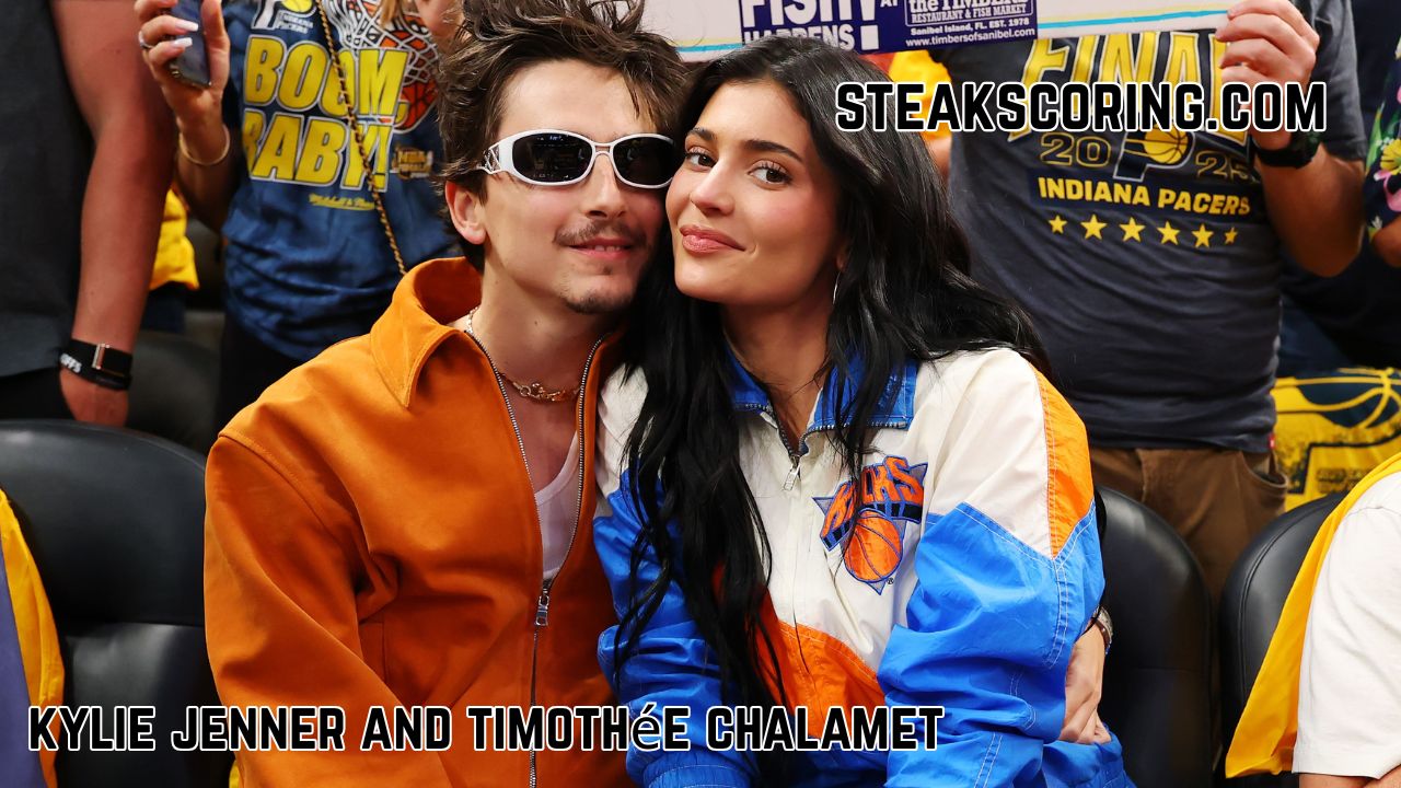 Kylie Jenner and Timothée Chalamet