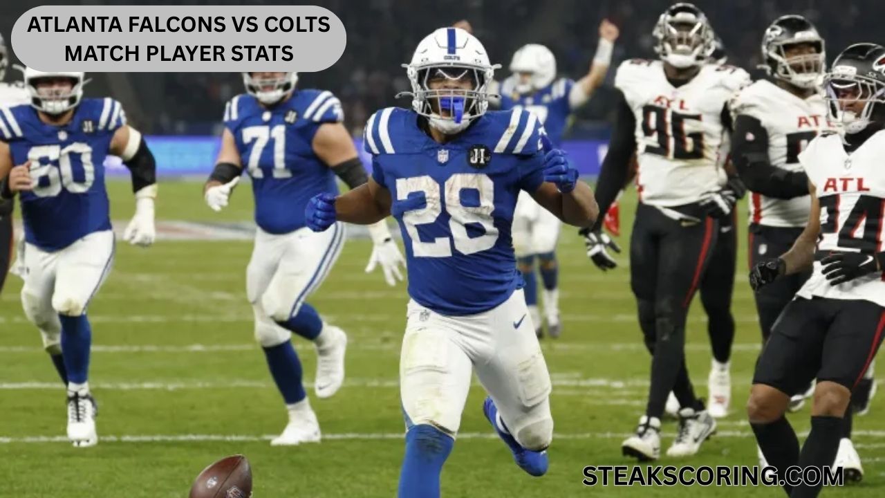Atlanta Falcons vs Colts Match Player Stats