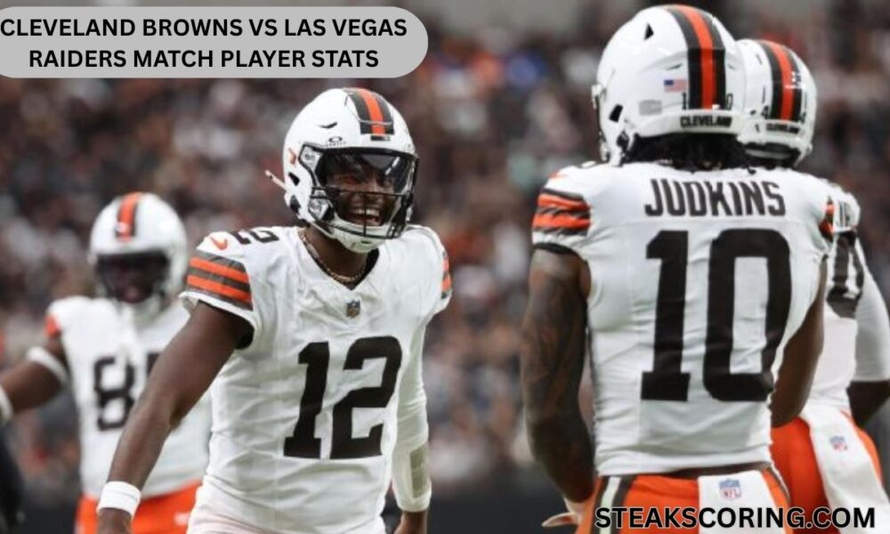 Cleveland Browns vs Las Vegas Raiders Match Player Stats