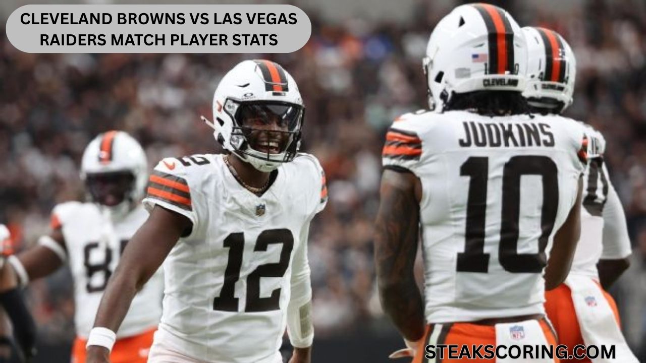 Cleveland Browns vs Las Vegas Raiders Match Player Stats